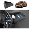 Coleya Vano Portaoggetti del Cruscotto Centrale Compatibile con Renault Captur 2 2019-2024, Console Centrale Portaoggetti, Captur Organizer per Console Centrale con Tappetino Antiscivolo (Nero)