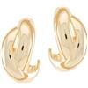 LUXENTER Pendientes acabados en oro amarillo de 18K - Zunduri