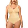 BRABIC, Body da donna modellante e contenitivo sulla pancia, senza cuciture e senza maniche, a canotta, X-Large/XX-Large