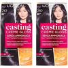 L'Oréal Paris Casting Crème Gloss Colore Trattamento senza Ammoniaca, 210 Nero Blu (Confezione da 2)