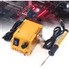 Vielrosse Mini stazione di saldatura Set di stazioni professionali per saldatore per circuiti stampati Componenti LED SMD regolabili 50-450 ℃ 8,5 * 5,5 * 4,5 cm