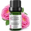 AMYRON Olio Essenziale Rosa Damascena 5ml AMYRON | Al 10% Diluito Con Olio Di Jojoba Naturale Al 100% Ideale Per Aromaterapia E Diffusore Oli Essenziali | Massaggi aromatici | Uso Topico Senza OGM.