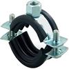 Fischer 25x Collari Tubi Metallici, Frs 72-80 MM, M 8-10