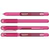 Newell Brands Paper Mate InkJoy - Set di 4 penne a inchiostro gel, con cappuccio, colori assortiti, 0,7 mm, punta media, per adulti, colore: Rosa