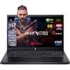 Acer Nitro V15, Notebook Gaming, Pc portatile i7 13620H, Ram 32 Gb DDR5, Ssd 2 Tb NVMe, Display 15.6 FHD IPS 144 Hz, NVIDIA Geforce RTX 4060 8 GB, tastiera retroilluminata, Windows 11 Pro