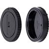 JJC Lens Posteriore Cap + Tappo Corpo per Fotocamere Sony Alpha/Minolta AF e Obiettivo A/AF Montate (1 Set)