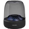 Harman Kardon Aura Studio 4 - Altoparlante Bluetooth Wireless, Design Elegante ed Effetti di Luci e Colori a Ritmo di Musica, Suono Stereo di Alta Qualità, Nero
