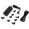 TECHMADE ALIMENTATORE CARICABATTERIE UNIVERSALE PER NOTEBOOK 90 WATT CON TIPS INTERCAMBIABILI compatibili con ASUS, SAMSUNG, ACER, TOSHIBA, SHARP, DELL, LENOVO, HP