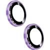 kiskick Telefono Lens Film di Precisione Fit Antipolvere Anti-riflesso Traslucido Ar Protezione Ottica per Iphone 15 Pro/15 Pro Viola Per iphone 15 Pro