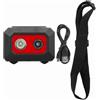 plplaaoo Videocamera, Fotocamera per vlogging, Fotocamera Go Pro, Fotocamera per azioni sportive, Videocamera per azioni sportive Ultra HD 1080p Montata sulla testa Videoregistratore per (Nero Rosso)