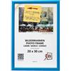 3-B Cornice per foto ULM 20x30 cm - azzurro - Portafoto in legno con vetro acrilico