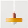 Hertl Lampadario in vetro arancione Lampada a sospensione nordica for fattoria Lampada da soffitto vintage for caffetteria for isola cucina Sala da pranzo Camera da letto Corridoio Bar Soggiorno Lampa