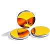 MCWlaser 3PCS Si rivestito in oro diametro: 38mm per incisione laser CO2 Taglio 40W-150W
