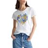 Liu Jo Jeans T-Shirt Moda Donna Liujo MA4340JS923-N9333 Bianco