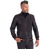 D'Arienzo Bomber in Pelle Nera Uomo Giacca Autunnale Giubbotto Giubbino Vera Pelle Made in Italy 106 44/Nero