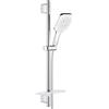 Grohe Vitalio SmartActive Cube set doccia con asta saliscendi, 3 tipi di getto, 26596000, Vitalio SmartActive Cube cromo/moon white [Rubinetteria Bagno > Set Doccia]