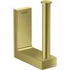 AXOR Universal Rectangular porta rotolo di riserva, 42654950, Universal Rectangular ottone spazzolato [Accessori Bagno > Porta Rotolo]
