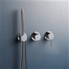 Herzbach MODUL7 miscelatore monocomando, per vasca e doccia, 70.702002.1.01, MODUL7 cromo [Rubinetteria Bagno > Rubinetteria Doccia]
