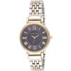 Anne Klein Orologio da polso da Donna, con cinturino a bracciale, Bicolore/Blu Navy