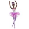 Barbie Doll Magical Ballerina Doll Black Hair Light-Up Feature Tiara and