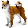 Safari Ltd. Statuetta Shiba Inu - Dipinta a mano, realistica 7,6 cm, giocattolo educativo divertente per ragazzi, ragazze e bambini dai 3 anni in su