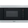 Hotpoint Ariston Forno Microonde da incasso 20 Litri Altezza 38 cm Vetro Nero e Inox Ariston Hotpoint - MF20S IX HA