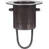 Operitacx Ganci di Installazione in Alluminio 4.72X3.54X3.54 Pollici Kit Adattatore per Catena Pluviale per Grondaia Accessorio Decorativo per Convogliare Acqua Giardino Esterno Casa