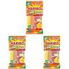 Haribo Bandz Frizzi Caramelle Gommose Frizzanti Veggie Gusto Frutta, 160g (Confezione da 3)