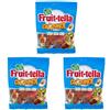 Fruittella Crazy Mix, Caramelle Gommose, Gusto Frutti Assortiti, con Succo di Frutta, Senza Glutine, Confenzione da 1 Busta da 175g, Esperienza da Gustare e Condividere con chi vuoi (Confezione da 3)