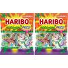 Haribo Coccodri Frizzi, Caramelle Gommose Frizzanti A Forma Di Coccodrillo, Gusto Frutta, Ideali Per Feste - 175gr (Confezione da 2)