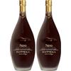 Bottega Nero Liquore Vegan al Cioccolato - 500ml (Confezione da 2)