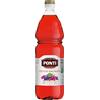 Ponti, Aceto di Vino Classico Rosso, Realizzato con Vini Selezionati, Ideale per Accompagnare Verdure Cotte e Crude, Acidità 6%, Profumo Deciso, 100% Made in Italy, PET da 1L (Confezione da 6)