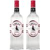 Edgar Sopper London Dry Gin 70cl - Gin equilibrato e deciso, composto da 5 Botanical. 40% vol. (Confezione da 2)