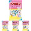Haribo Chamallows Tubular Colors, Caramelle Marshmallow, Senza Glutine, Ideali per Feste e Dolci Momenti di Relax - 150gr (Confezione da 4)