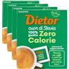 Dietor - MyDietor Cuor di Stevia Dolcificante Naturale con Estratto di Stevia 0 kcal, Senza Glutine - Astuccio da 30 Bustine (Confezione da 4)