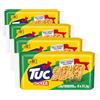 Tuc Cracker, Gusto Rosmarino ed Erbe Aromatiche, Cotto al Forno con Grano 100% Italiano, 250g (Confezione da 4)