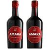 ROSSA AMARA Amara Amaro - 500 ml (Confezione da 2)