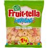 Fruittella Ciucci Frizz, Caramelle Gommose con Zucchero Frizzante, Gusto Frutti Assortiti con Succo di Frutta, Senza Glutine, Confenzione da 1 Busta da 1Kg, per Feste, Regalo, una Scorta di Allegria
