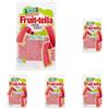 Fruittella Onde Frizz, Caramelle Gommose, Gusto Fragola Frizzante, con Succo di Frutta, Vegan, Confenzione da 1 Busta da 145g, Ideale per Feste e Compleanni Bambini (Confezione da 5)