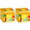 Bonomelli Infusi Fruttosi, Ananas e Pesca, Confezione da 24 Filtri, Gusto Dolce e Vellutato, Infusione a Caldo e a Freddo, Ingredienti 100% Naturali (24g)