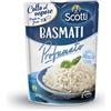 Riso Scotti - Basmati È Pronto in 2' - Riso Basmati Cotto al Vapore - 230 gr (Confezione da 10)
