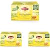Lipton, Tè Nero Classico, Con Ingredienti 100% Naturali, Gusto Intenso ed equilibrato, Ideale per Tutte le Occasioni, Yellow Label, Confezione di Carta, Filtri Compostabili, 25 Filtri