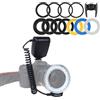 Tenlacum RF-550D Macro Ring 48LED Flash Torcia per Canon Nikon Pentax Olympus Panasonic DSLR