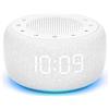 BUFFBEE Radiosveglia per la camera da letto - Suono di alta qualità per la radio, 4 toni di allarme, luce notturna a 7 colori, display a gamma completa con dimmer per il comodino (bianco)