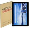 HYGMOCC Pellicola salvaschermo per Lenovo Smart Tab M10 TB-X505F/TB-X605F Display da 10,1 pollici 2019/2018 Pellicola in vetro temperato rilasciata,antigraffio, custodia amichevole, senza bolle (1 pz)