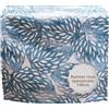 CASAVIVA - Runner Tavolo in Raso Spessorato Extra Morbido - Runner Per la Tavola Idrorepellente Stirofacile Antimacchia - Runner Tavola Moderno Ocean Blu Folium - 40x140 cm