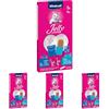 Vitakraft Jelly Lovers, snack gatto, con salmone e platessa, in formato convenienza, senza l'aggiunta di zuccheri e cereali (1 confezione con 6x 15g) (Confezione da 4)