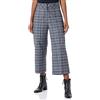 GERRY WEBER Edition 722028-66377 Pantaloni, Schwarz/Grau/Arctic, 38 Donna