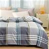 Odot Stampa Copripiumino 150x200cm 180x220cm 200x230cm, Copripiumini Microfibra Traspirante Morbido Biancheria da Letto per Adulti Bambini, Ragazze Ragazzi (200x230cm,Grigio Semplice)