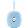 Whychstore Sveglia vibrante per chi dorme pesante, doppia sveglia digitale sotto il cuscino, sveglia portatile con intensità di vibrazione regolabile ()